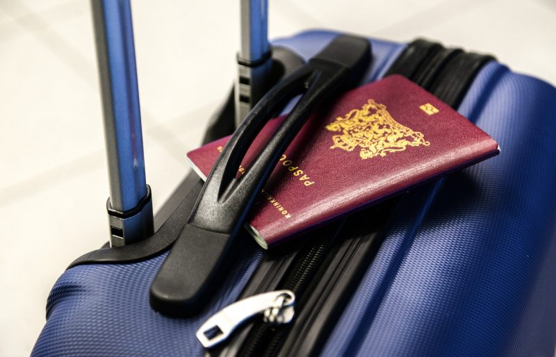 Passport on a suitcase (Photo: Pixabay).
