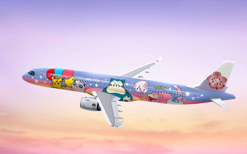 Pikachu-Jet (Foto: China Airlines).