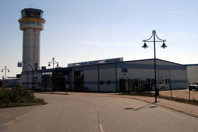 Schwerin-Parchim Airport (Photo: Mr. Pommeroy ~ dewiki).