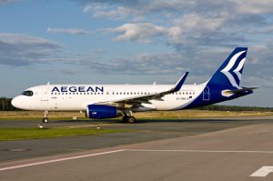 Aegean Airlines wird im Sommer 2022 wieder regelmäßig von Nürnberg nach Griechenland starten. (Foto: Günter Mayer).